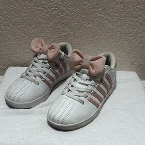 K-Swiss Kids Sneakers White and Pink